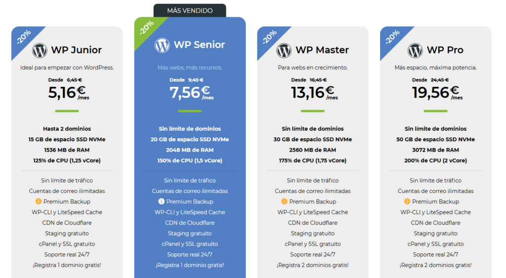 Qué es el hosting, el dominio y WordPress
